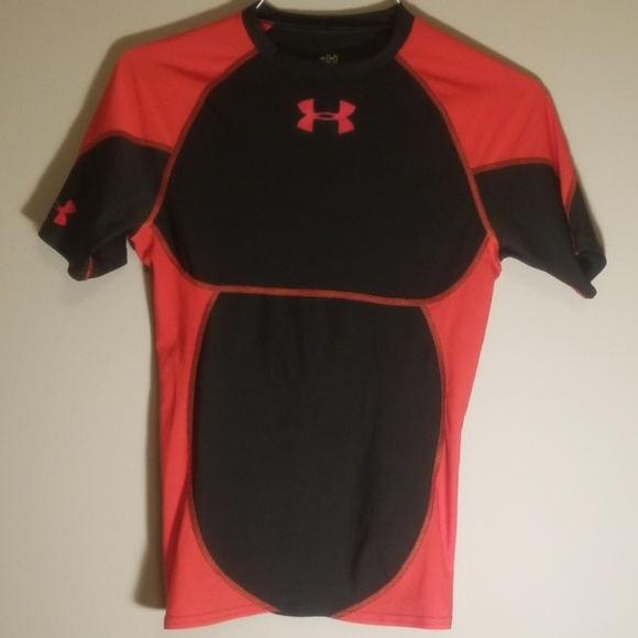 under armour compression shirt red